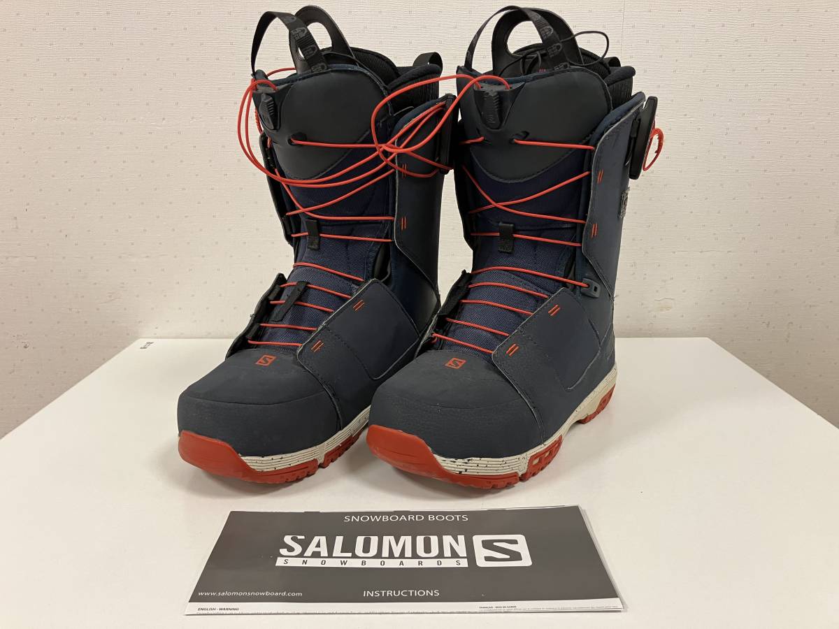 目立った傷や汚れなし】SALOMONサロモンスノーボード ソフトブーツ