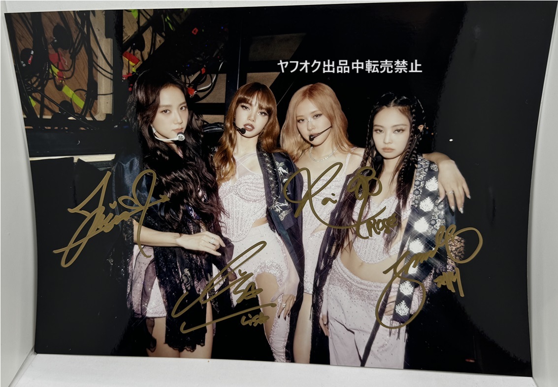 blackpink サイン 直筆 非売品公式ポストカード 【公式通販】
