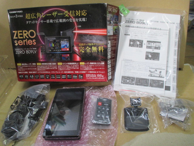 コムテック レーダー探知機 COMTEC ZERO 809LV リコール対策済み 傷や