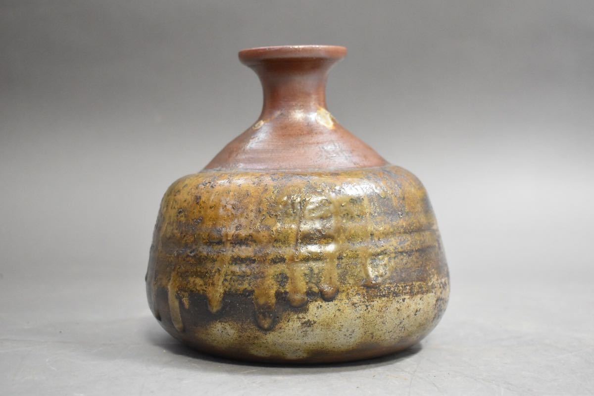 備前焼 花瓶 花入 高さ約26cm　美品　古美術　骨董品 備前焼 花瓶 花入 高さ約26cm 美品 古美術 骨董品