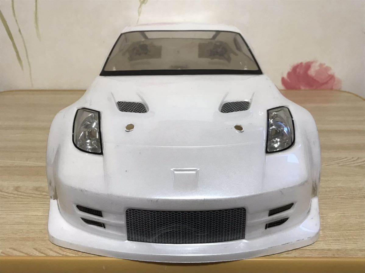 傷や汚れあり】1/10 ヨコモ 日産 フェアレディZ Z33 パールホワイト