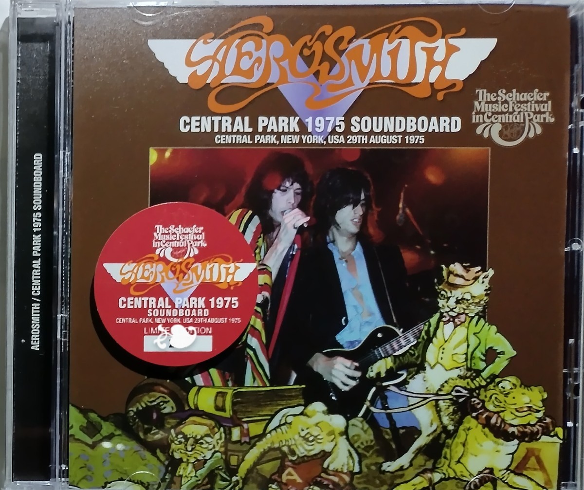  aerosmith cd 1975 live central park 