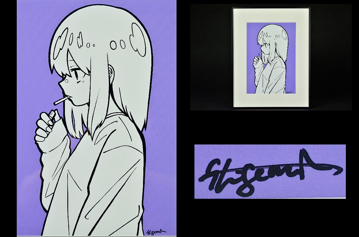 シゲマツ／NANTOKA 原画 最終値下げ【原画】シゲマツ シゲマツ a.k.a NANTOKA kyne