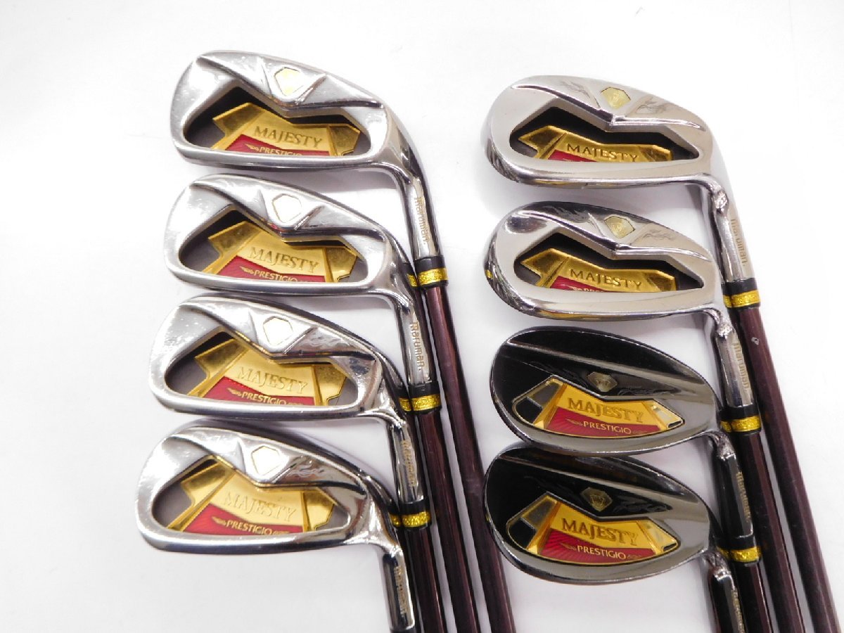 マルマン　マジェスティ プレステジオ　レディースアイアン8本セット　右利き用 L セ96 マジェスティ プレステジオ レディース アイアン 8本 L