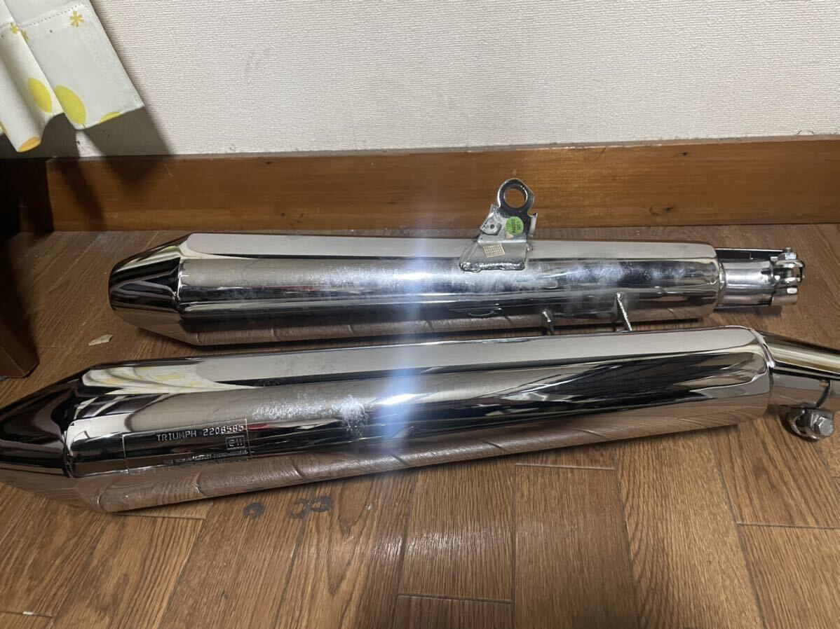 トライアンフ　マフラー純正 トライアンフ マフラー純正 【公式通販】