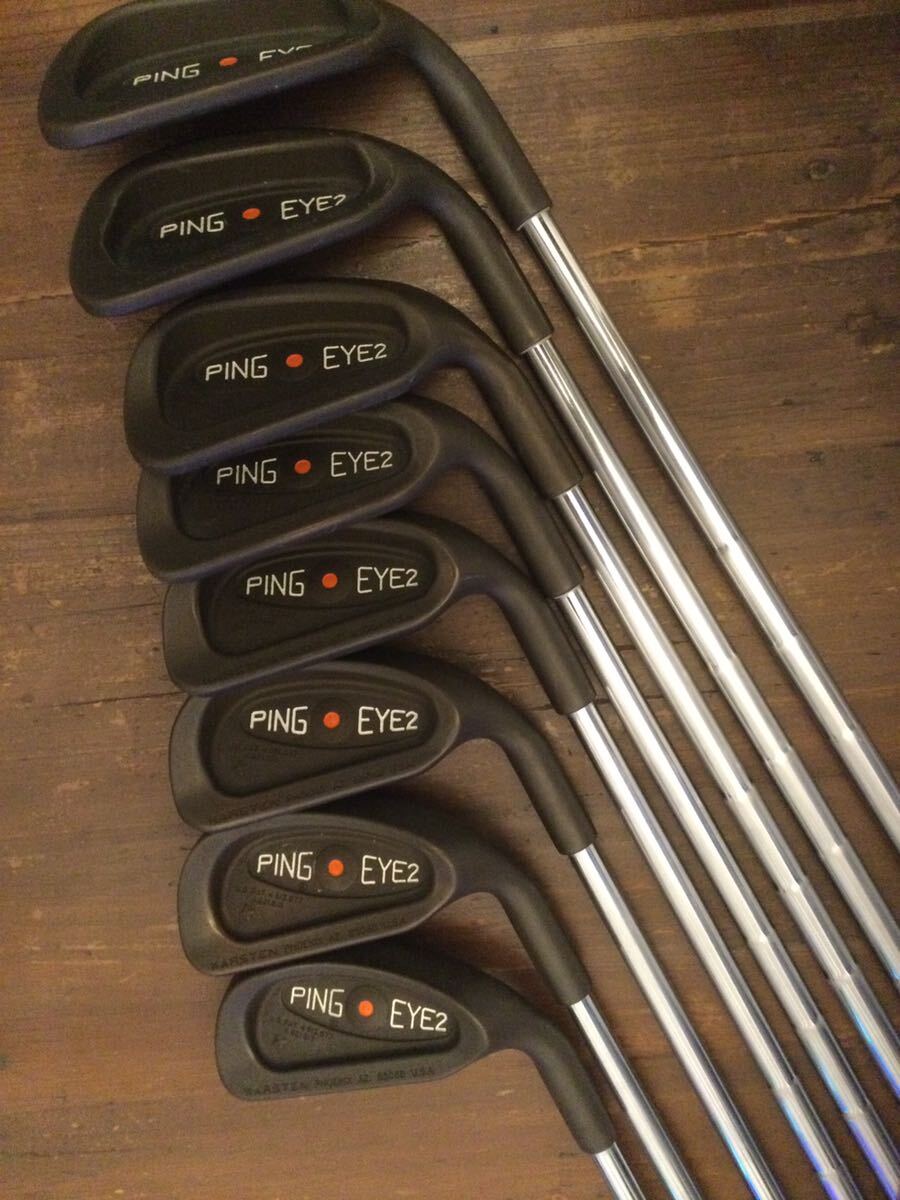 PING　ZING２ オレンジドット　メンズゴルフアイアン9本セット 右利き PING ZING2 オレンジドット メンズゴルフアイアン9本セット R