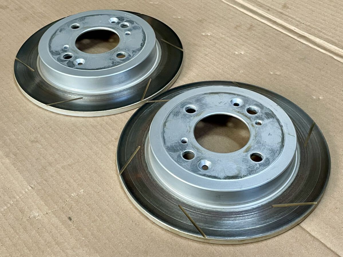 【やや傷や汚れあり】フィット GK5 GE8他 DIXCEL HS 焼入れスリット ブレーキローター ブレーキディスク リヤの落札情報詳細