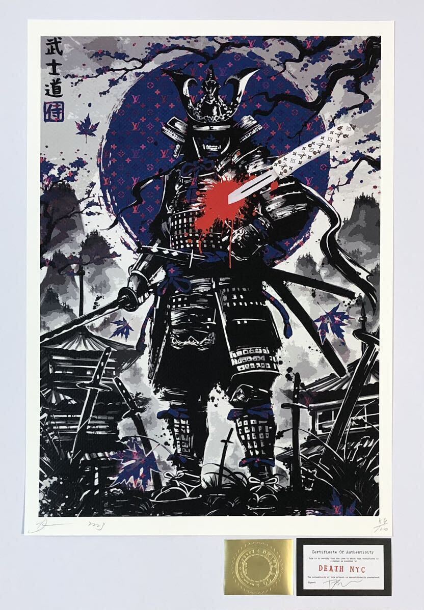 DEATH NYC世界限定100枚アートポスター現代アート DEATH NYC ポップ