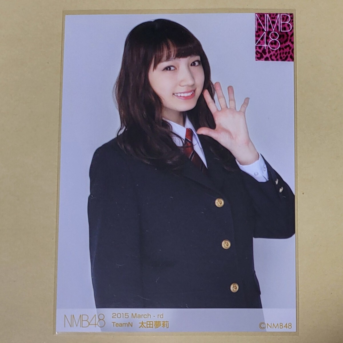 NMB48 直筆 生写真 本郷柚巴