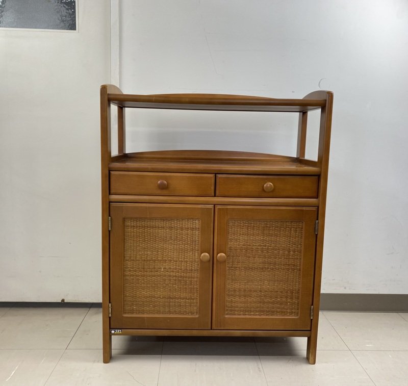 高級家具 カリモク karimoku キャビネット 花台 4段チェスト 0