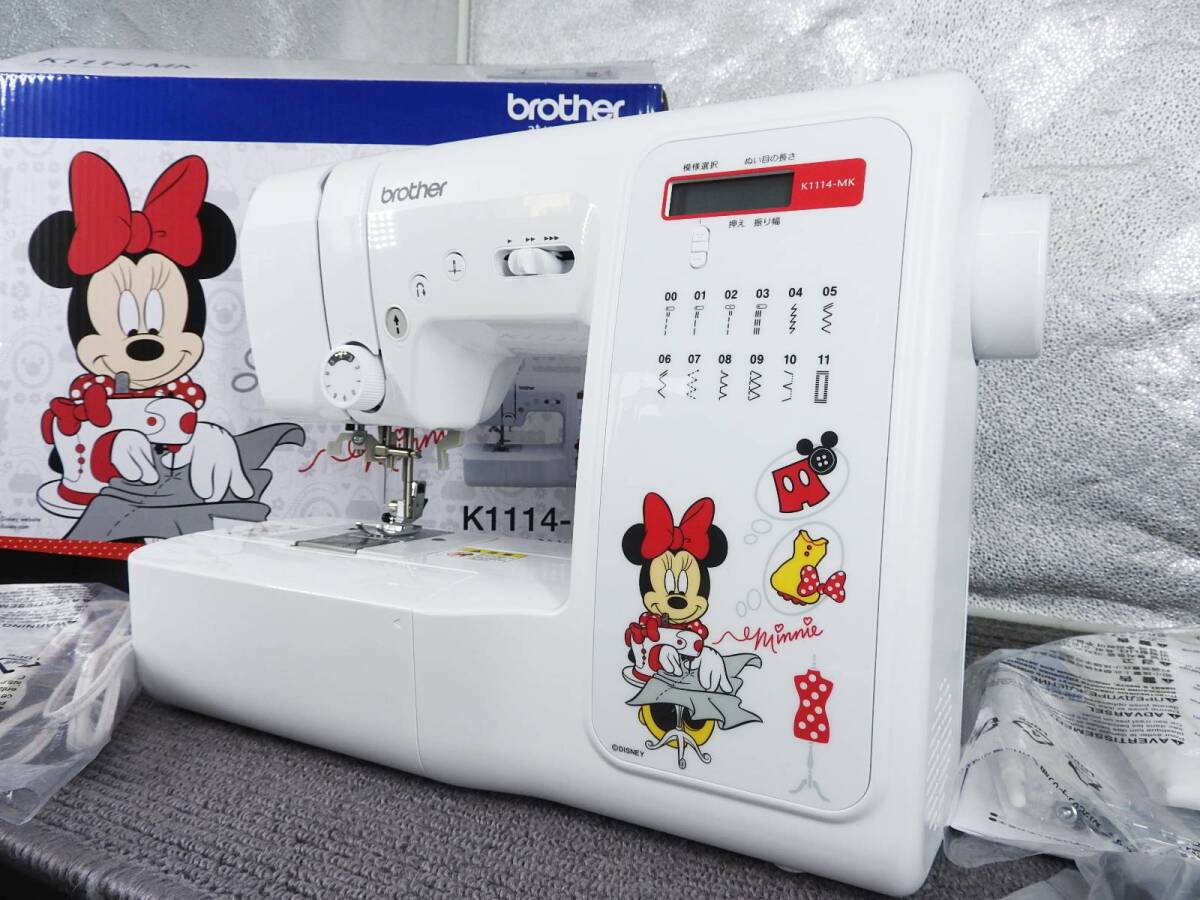 新品未開封　ディズニーbrotherコンピューターミシンK1114-MK Brother ブラザーコウギョウ コンピュータミシン CPN3103 K1114