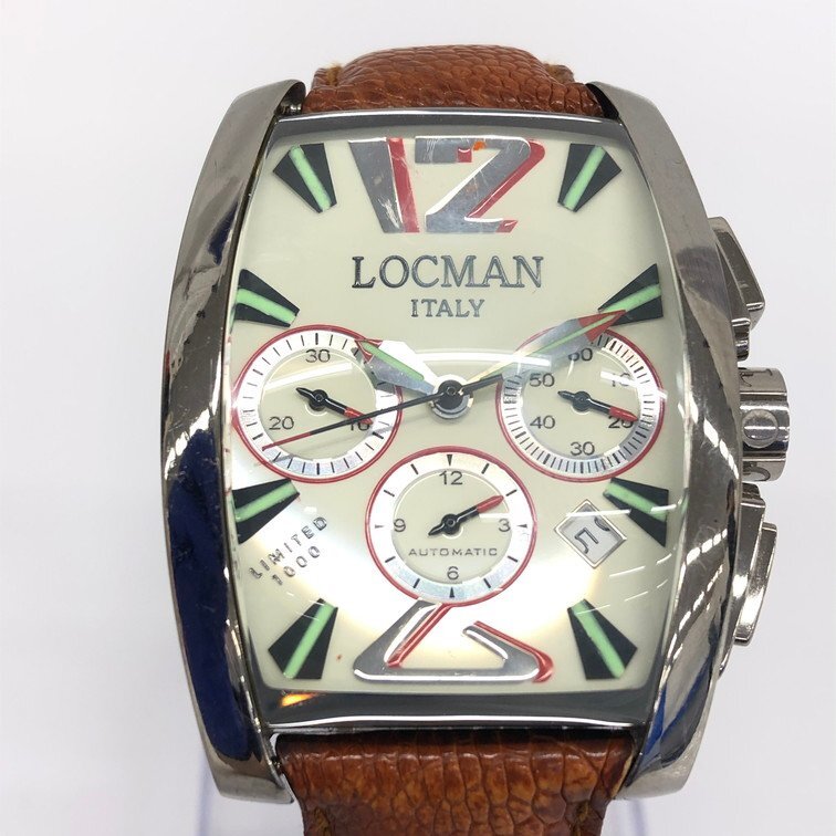 LOCMAN/ロックマン】 パノラマ/PANORAMA 151 トノー型 ダイヤ入り