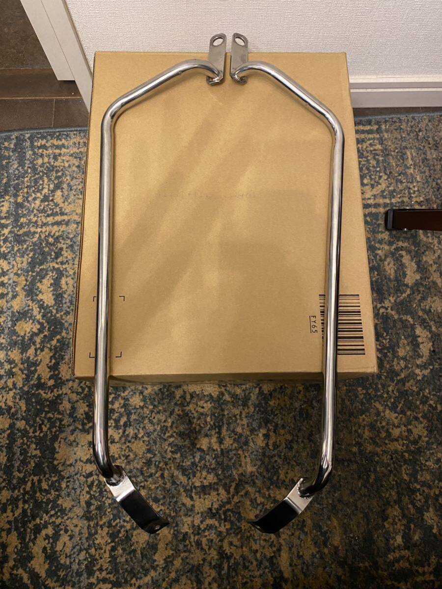 クラシカルフェンダーステー風サイドバッグサポートバー SR400 Sym'z