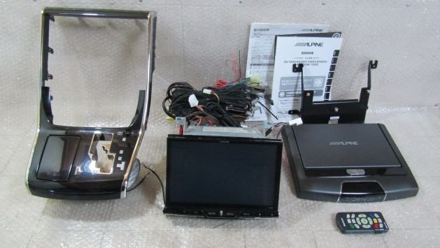 ALPINE 10インチナビ EX1000 20アルファード/ヴェルファイア（傷
