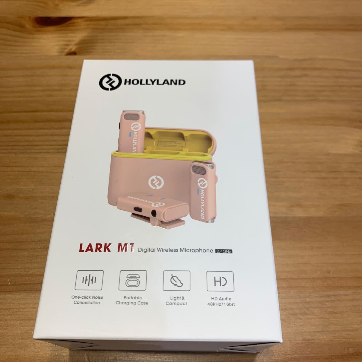 Hollyland Lark M1 白 Hollyland Lark M1 - Compact 2-Person Wireless Microphone