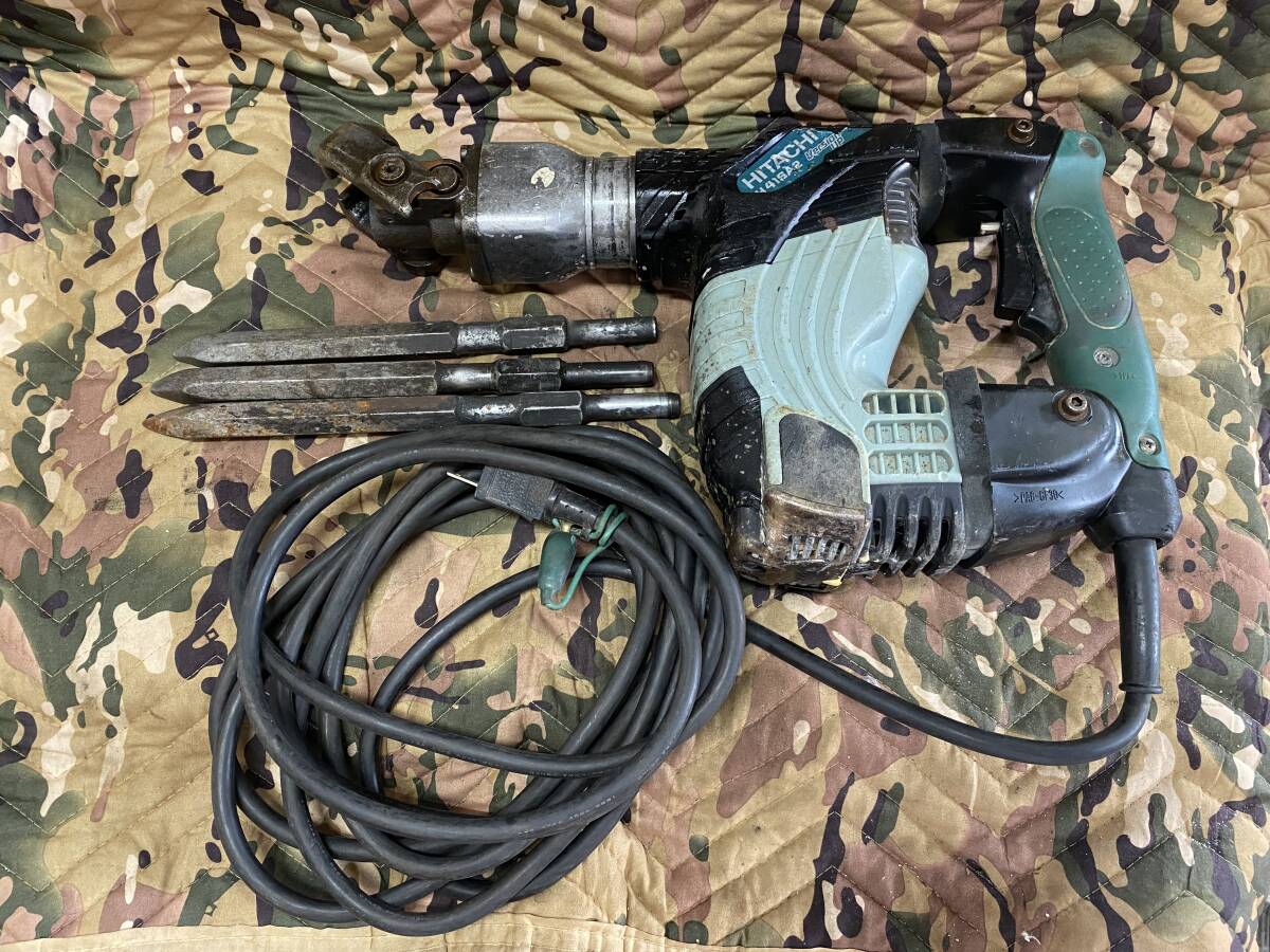 HITACHI 日立 ハツリ ハンマ 電動ハンマー H 41SA2(中古品 HITACHI 日立 ハツリ ハンマ 電動ハンマー H 41SA2(中古品