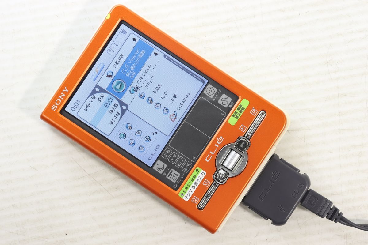 SONY CLIE PEG-TJ25 （ジャンク） （目立った傷や汚れなし】美品