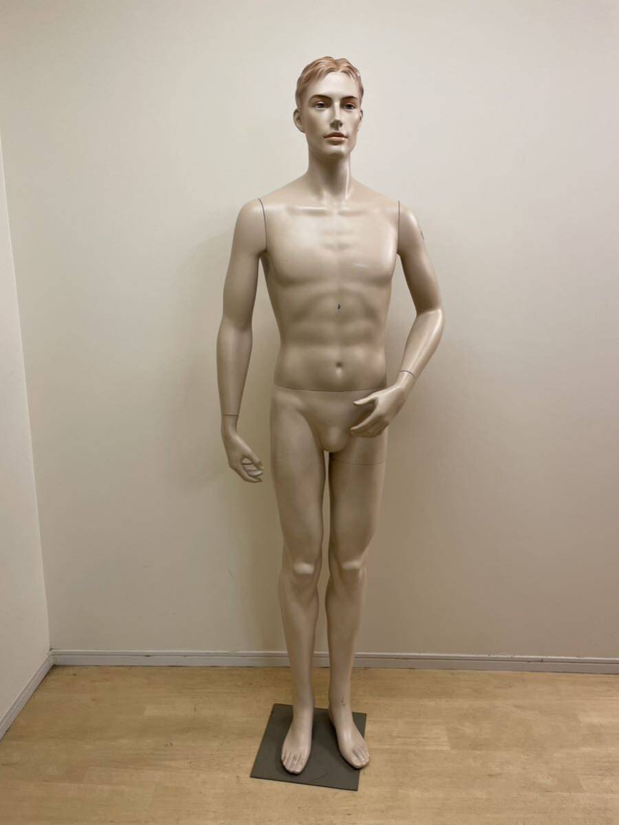 傷や汚れあり】等身大マネキン男性用 マネキン人形 リアル型 全身