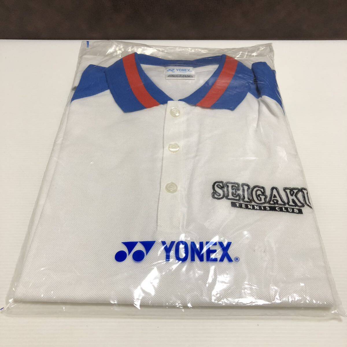 YONEX テニスの王子様 青学 ユニフォーム ポロシャツ コスプレ M 未使用 公式タグ付】テニスの王子様 青学 公式 ユニフォーム ポロシャツ
