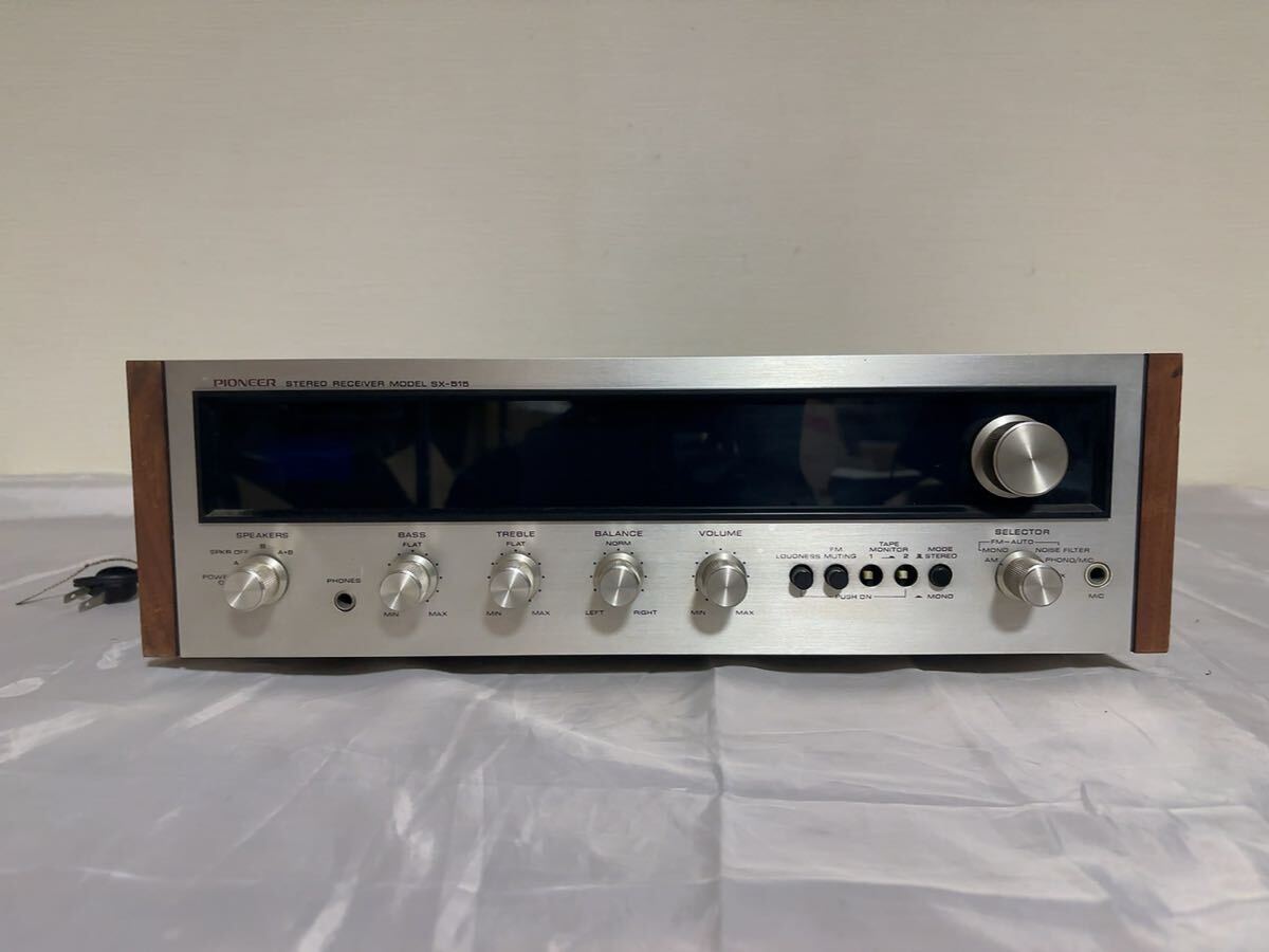 ☆PIONEER STEREO RECEIVER SX-515 回路部品レストア