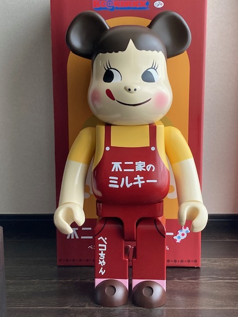 MEDICOM TOY - 【限定】BE@RBRICKペコちゃん (ミルキー65周年記念デザイン) BE@RBRICK ペコちゃん(ミルキー65周年記念デザイン)