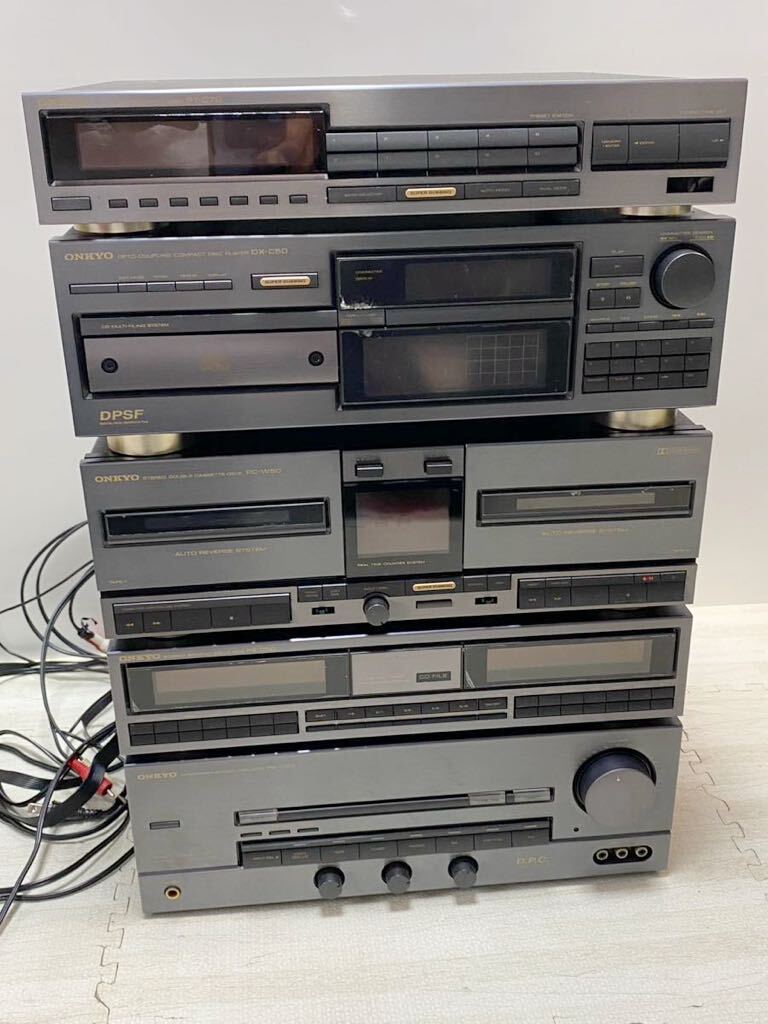 ONKYO ミニディスクレコーダー CD Tuner Amplifier セット 【公式通販】