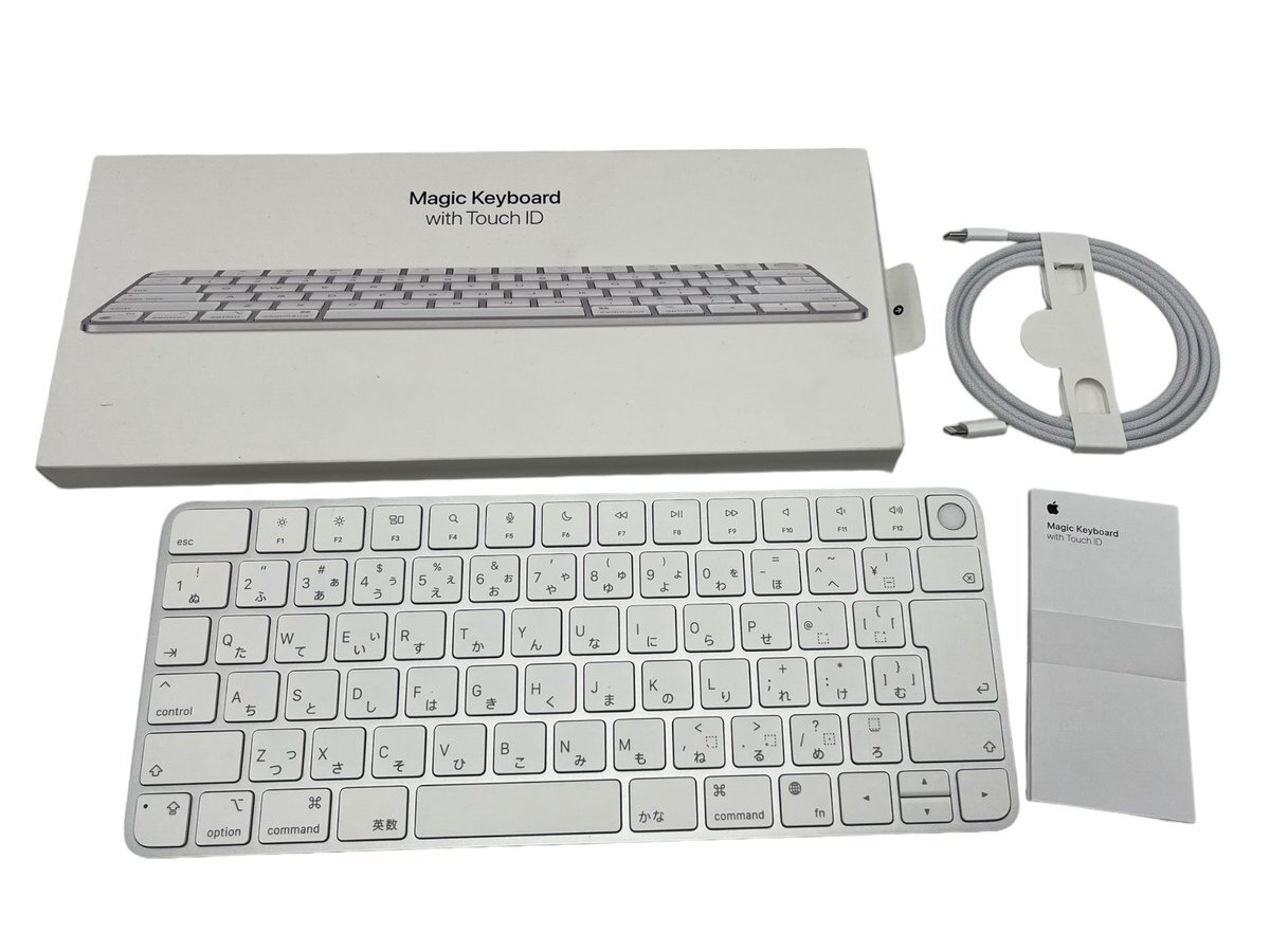 Touch ID搭載Magic Keyboard 日本語JIS MK293J/A Apple Magic Keyboard