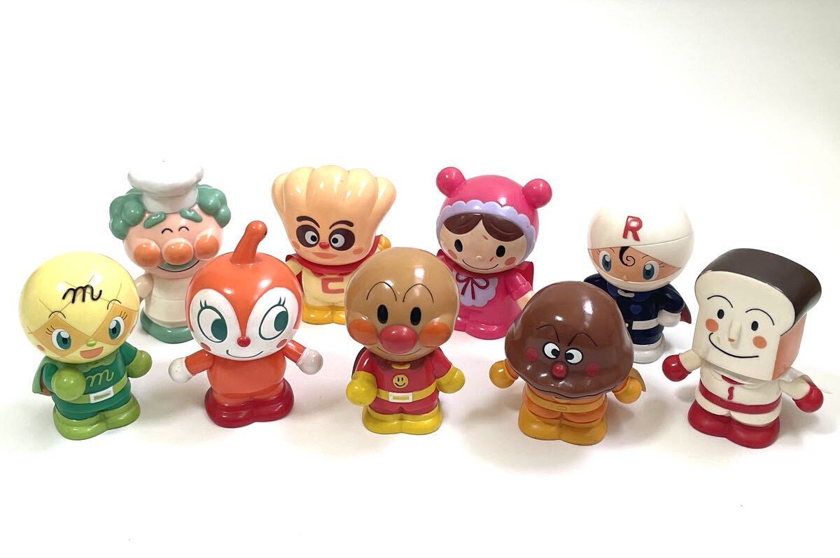 傷や汚れあり】当時物 BANDAI バンダイ アンパンマン 1992年 / 2004年