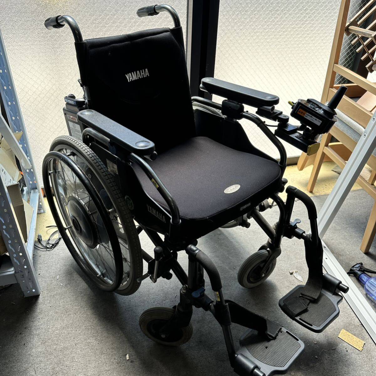 電動車椅子 ヤマハJWアクティブ バッテリー 充電器セット 中古品
