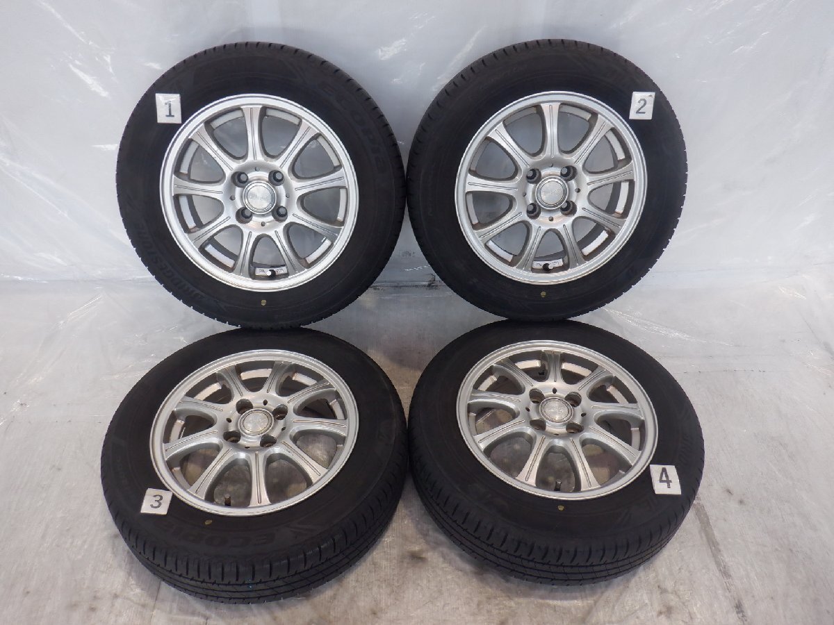 スタッドレス175/65/14 4H PCD100 アルミ付