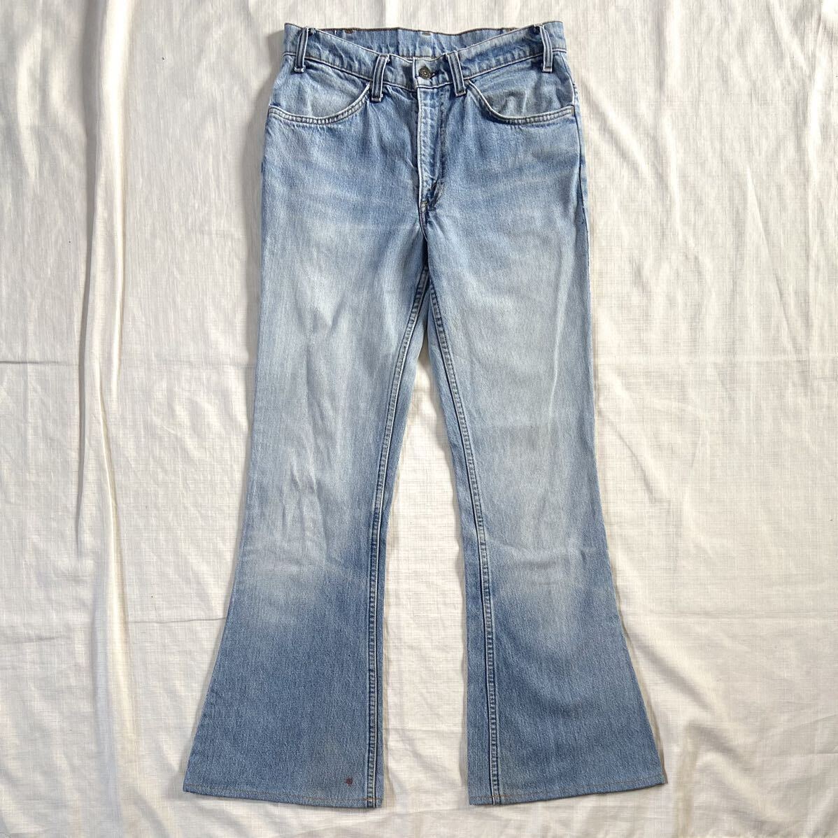 70s Levi's 684 ベルボトム フレア 濃紺 デニム パンツ W36 Levi's 684
