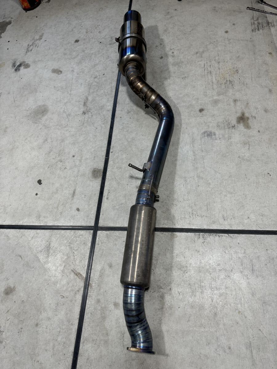 RSE リアルスピードエンジニアリングnb8c フルチタンマフラー