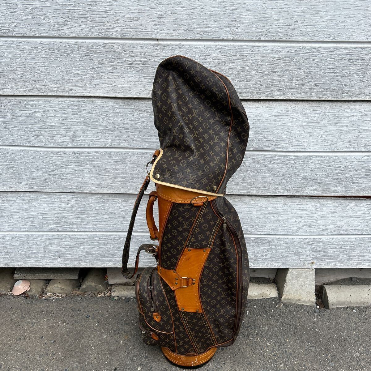 LOUIS モノグラム VUITTON ルイヴィトン ゴルフ キャディバッグ