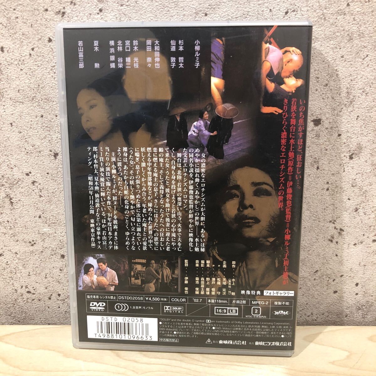 SNR240813 全国劇場公開作品 白蛇抄 DVD 東映 TOEI 水上勉 伊藤
