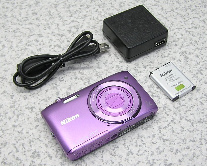 ニコン COOLPIX S3100 [ファインパープル] 価格比較 - 価格.com Nikon