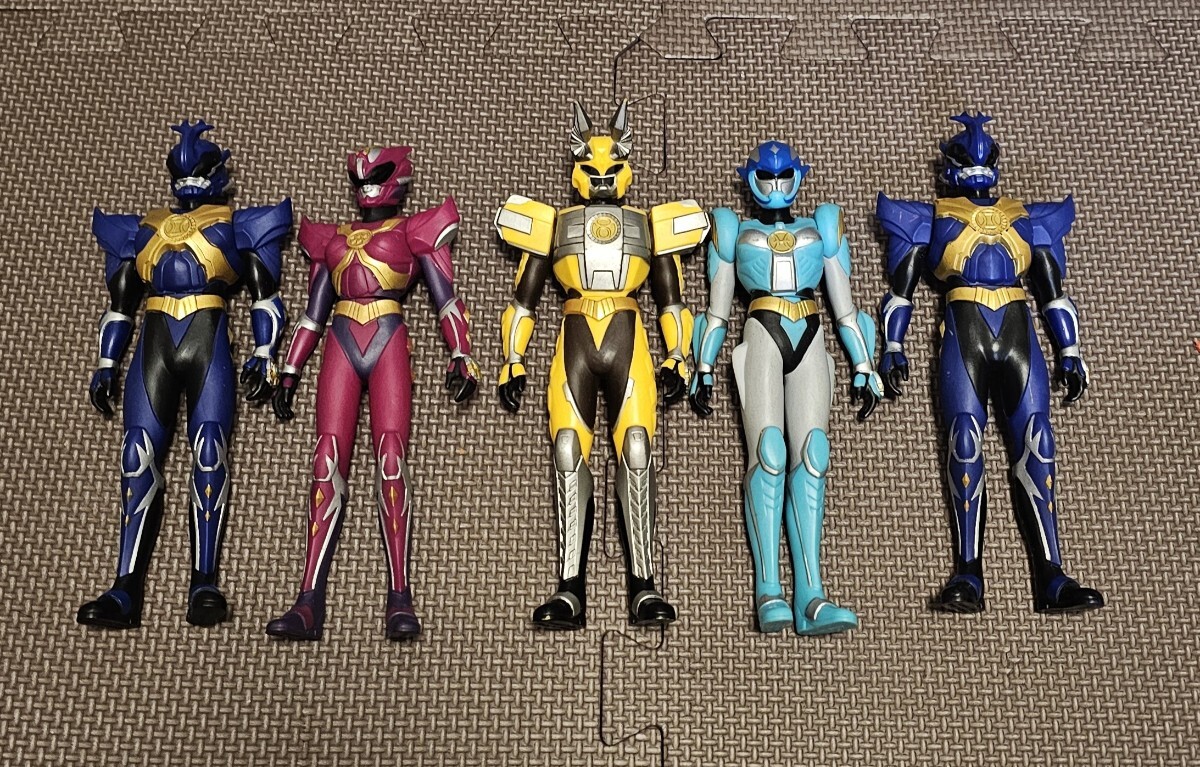 グランセイザー ソフビ12個セット