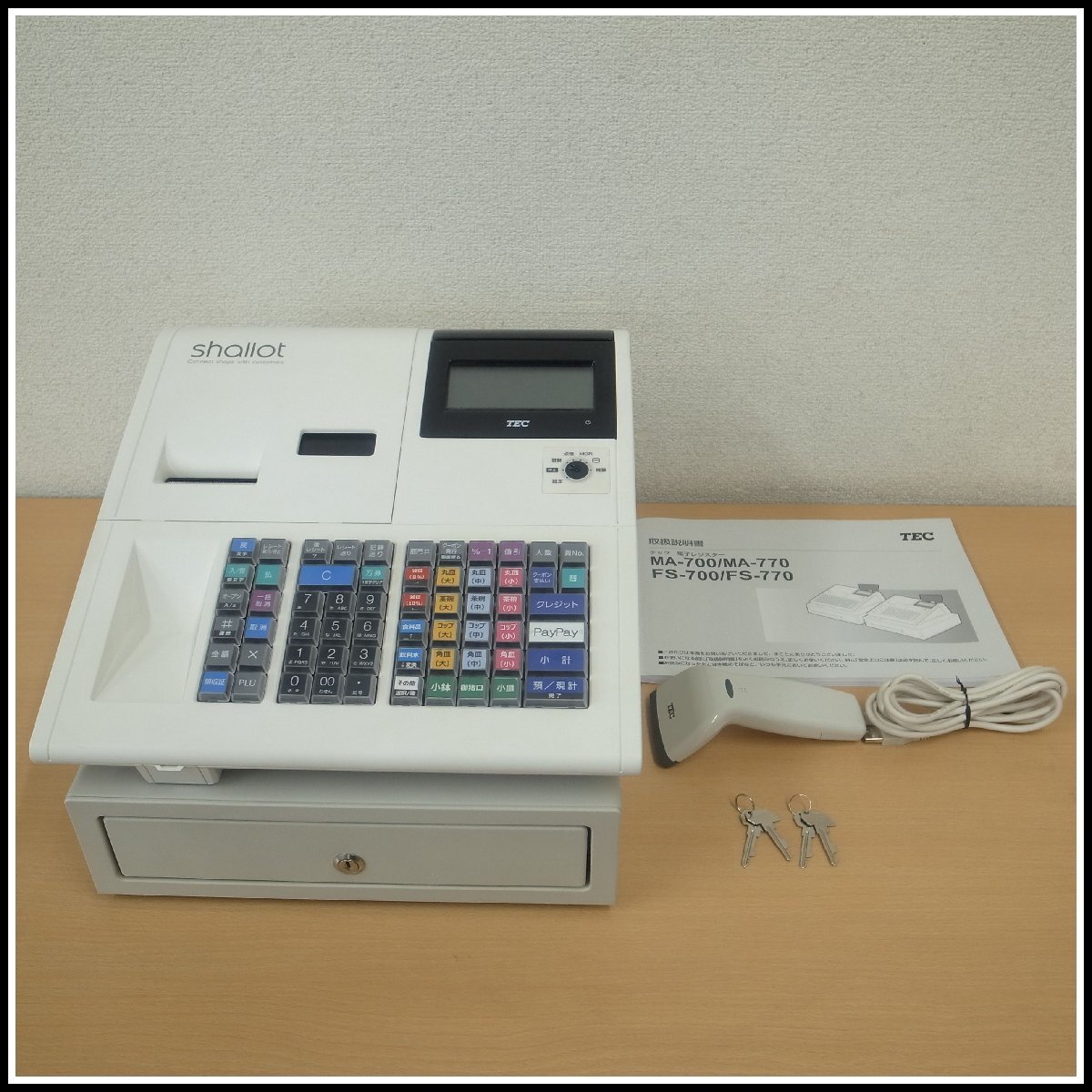 TEC レジスター MA-550 Shallot Ⅱ TEC MA-550 レジスター TEC