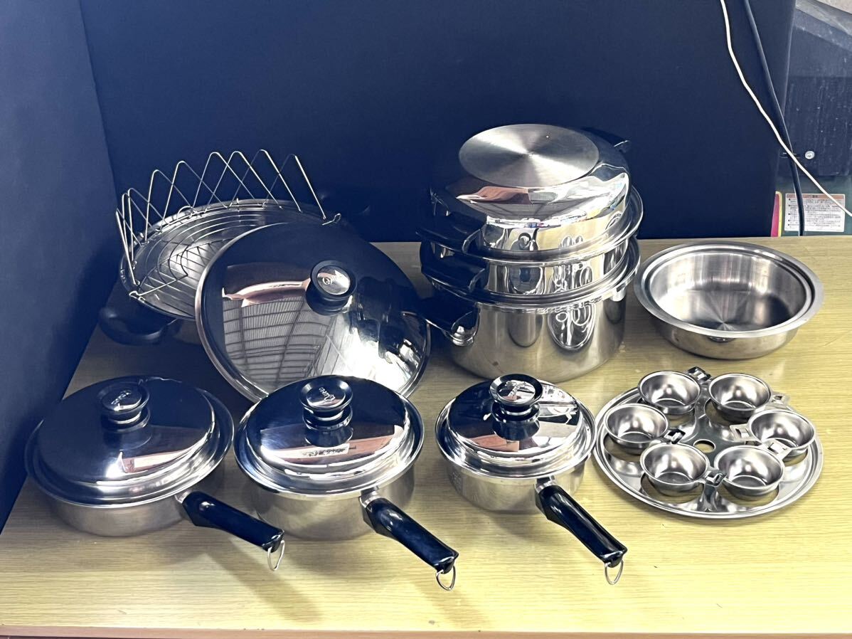 アムウェイクイーン 6L蒸し器兼用シチューパン