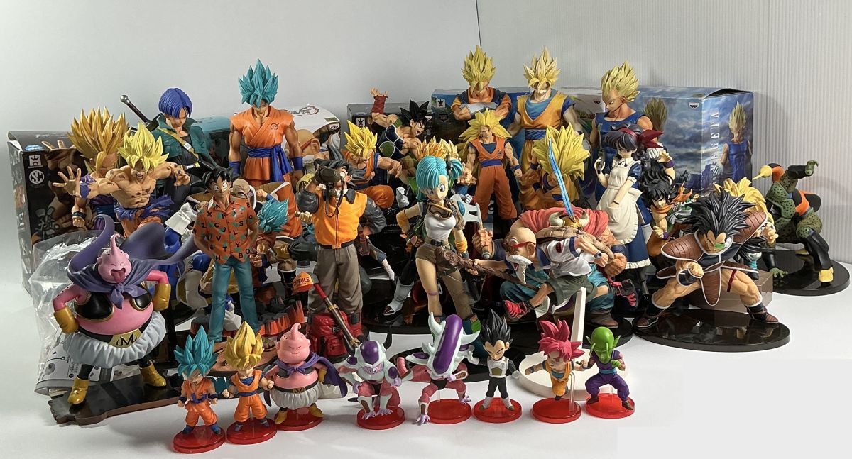 ドラゴンボールフィギュア ブルマ2点セット やや傷や汚れあり ドラゴンボールフィギュア ブルマ2点セット やや傷や汚れあり
