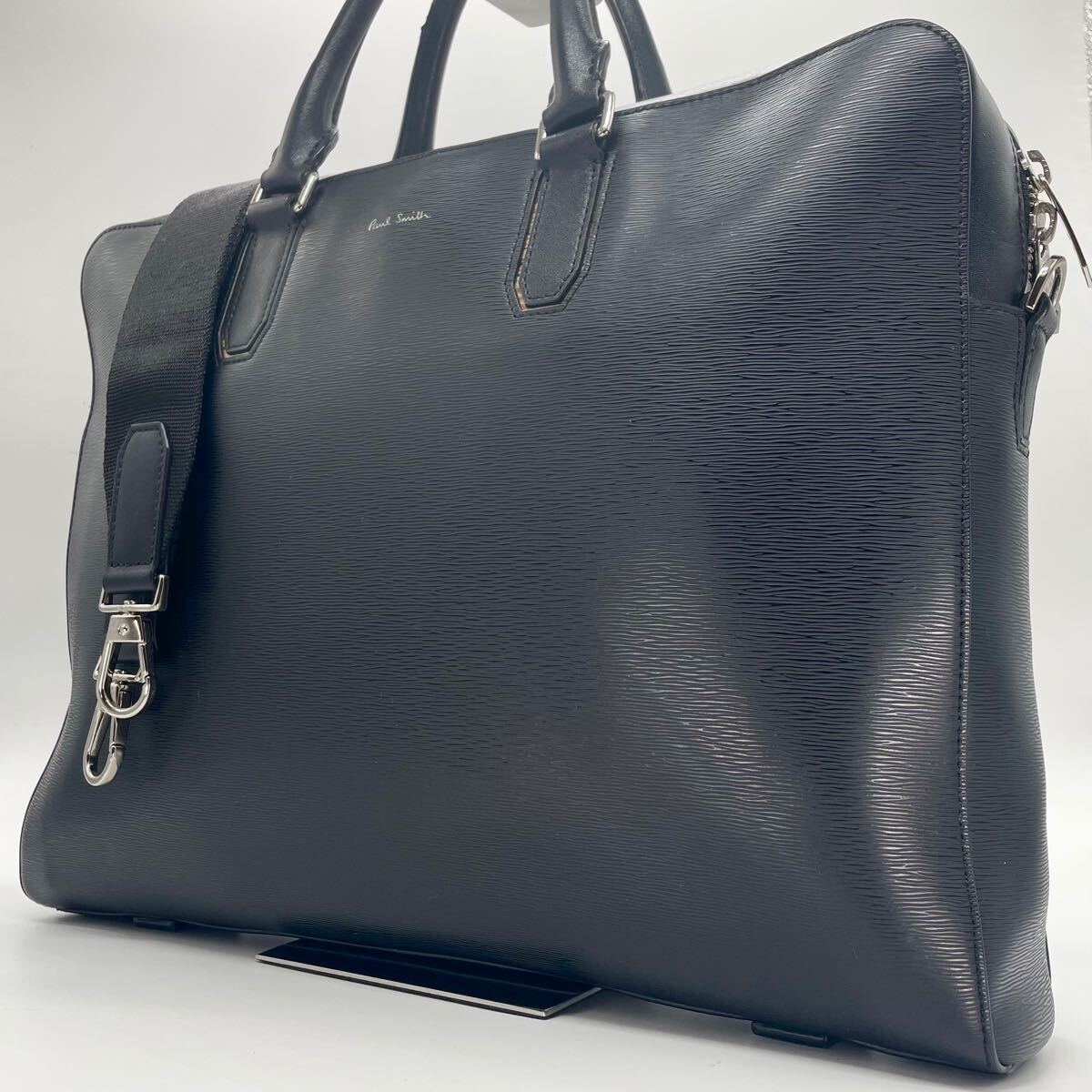値引き！！Paul Smith ビジネスバッグ ネイビー 保存袋付き 値引き！！Paul Smith ビジネスバッグ ネイビー 保存袋付き 値引き