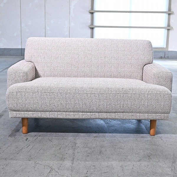 未使用品！unico LOTTIE(ロッティ)ソファ 2シーター