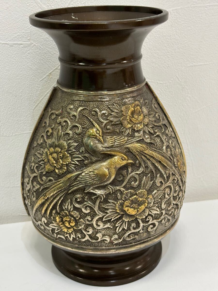 高岡鋳物工芸花器 高岡鋳物工芸花器