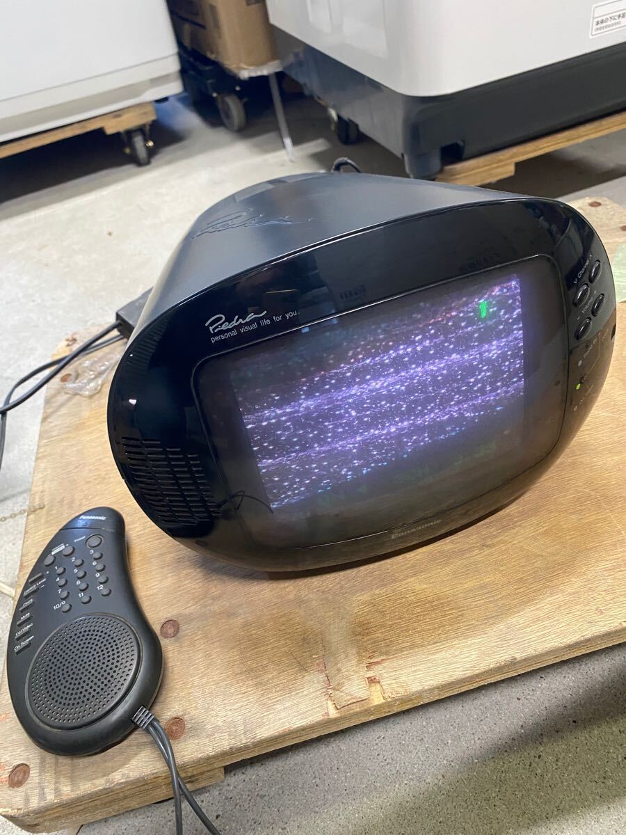 Panasonic piedra パナソニック ピエドラ 箱付　レトロ テレビ Panasonic piedra パナソニック ピエドラ 箱付 レトロ テレビ