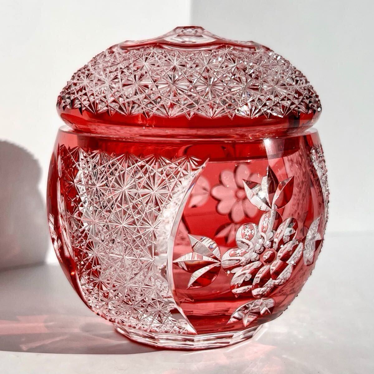 KAGAMI CRYSTAL カガミクリスタル キャンディポット KAGAMI CRYSTAL カガミクリスタル キャンディポット