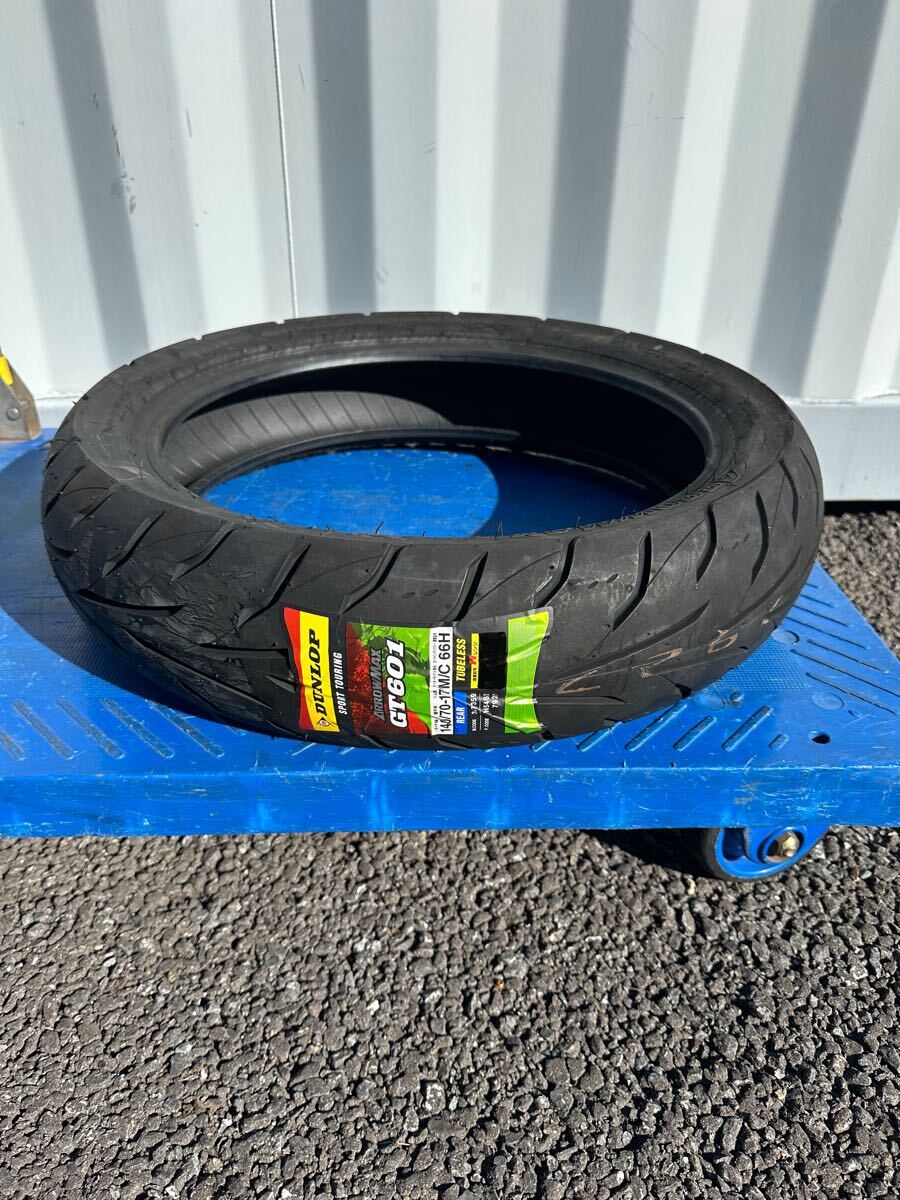 スポーツマックスROADSMARTⅡ●190/50ZR17●2016年製！●ハヤブサ FZ-1 GSX1400 Z1000 MT-01 GSX-S1000●(be998 中古MCタイヤ 2019年製造 DUNLOP SPORTMAX ROADSMARTⅡ 190⁄50ZR17