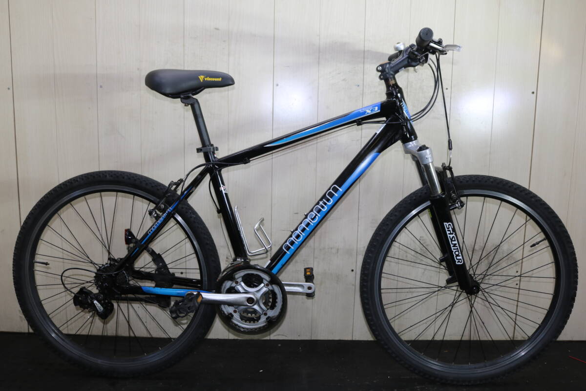 ☆momentum ijump2.2m アルミ 21速 26インチ 460mm MTB の落札情報詳細 