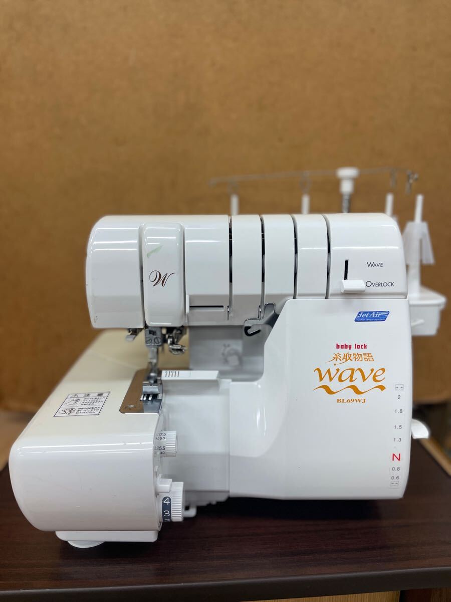 ２本針４本糸ウェーブロックミシン ベビ?ロックミシンbaby-lock （ジューキ） 糸取物語 ＢＬ-６９ＷＪ