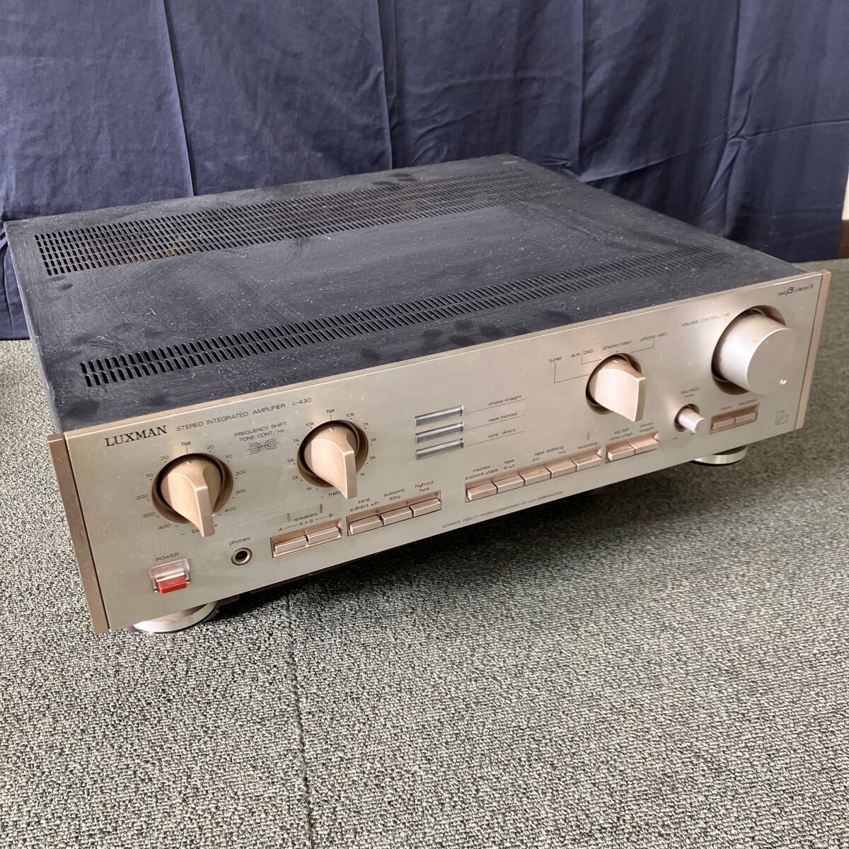 Luxman L-430 プリメインアンプ ジャンク 現状品 ラックスマン l430