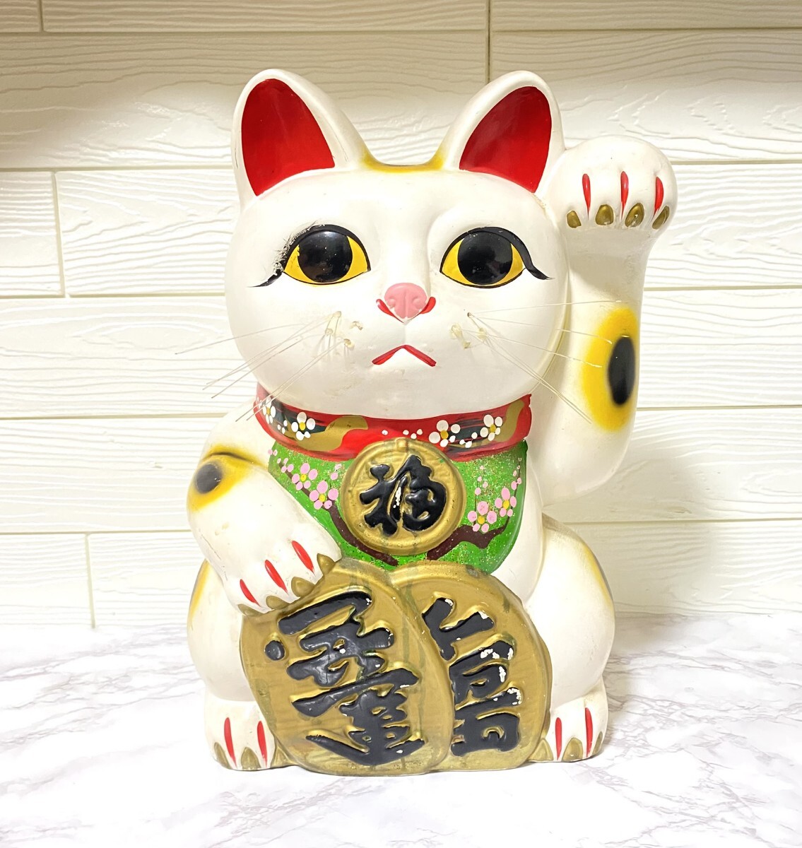 伊万里 招き猫&眠り猫 セット☆骨董品☆中古☆送料無料