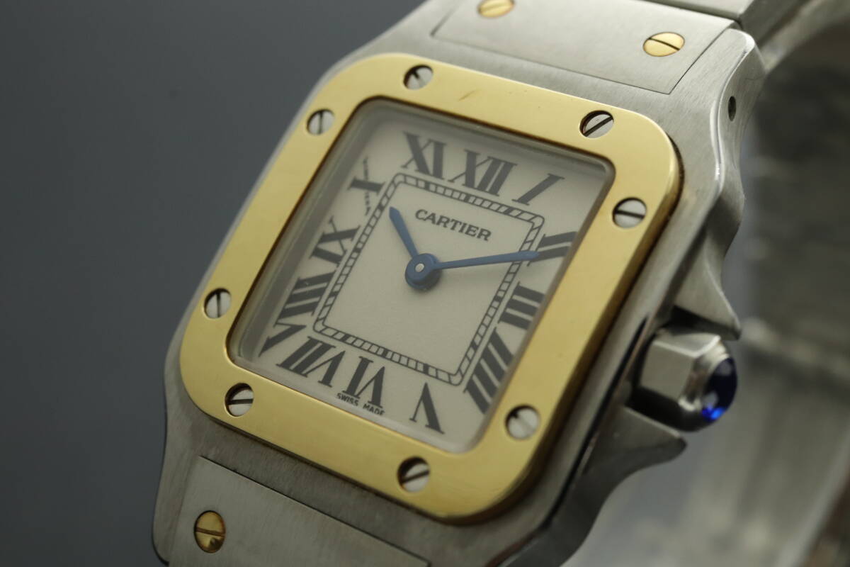 1円～ カルティエ K18WG リング ミニラブ 47号 SELBY 新品同様 カルティエ Cartier ミニラブ #47 ダイヤ 1P